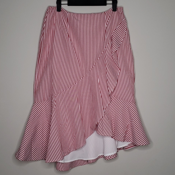WAYF Dresses & Skirts - WAYF Asymmetrical Ruffled Skirt  NWT